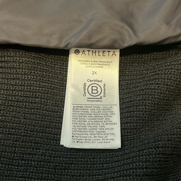 Athleta Hanover Hybrid Vest | color: black| size: 2XL - Picture 6 of 7